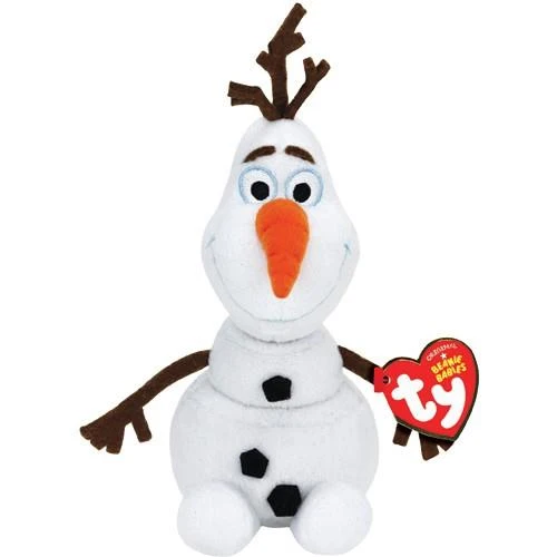 TY Beanie Babies Frozen II Olaf the Snowman / le bonhomme de neige (Med)