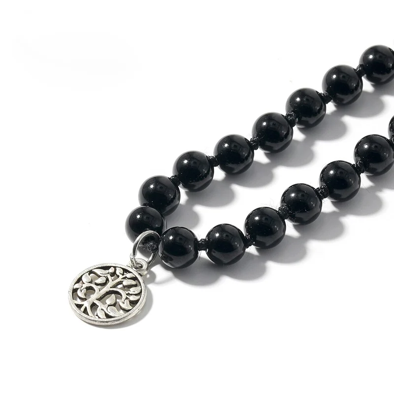Collier perlé des 7 chakras