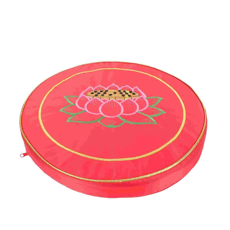 Coussin de Méditation et de Siège Brodé pour Yoga