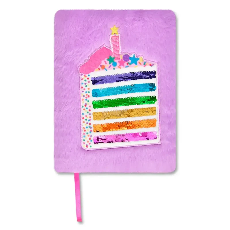 Iscream Piece of Cake Journal Furry Cover