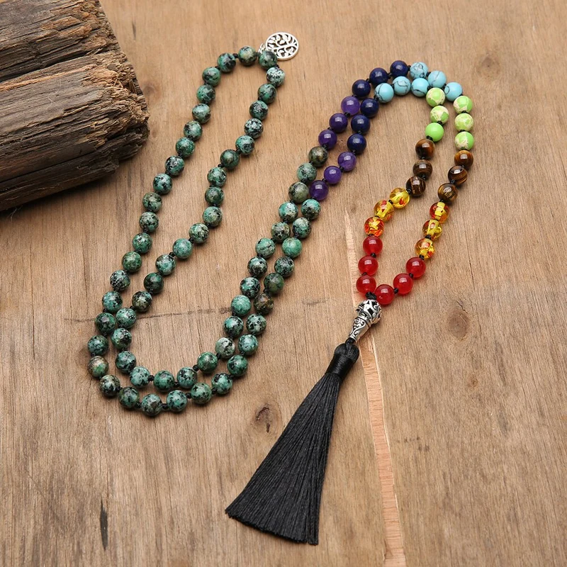Collier de perles Mala