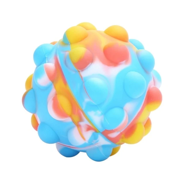 Balle anti stress 3D en silicone pop it