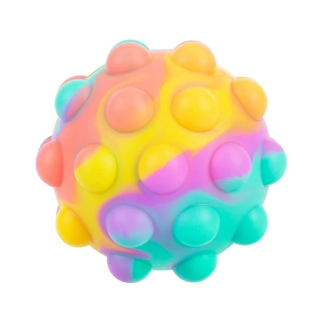 Balle anti stress 3D en silicone pop it