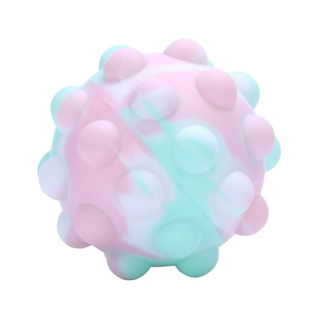 Balle anti stress 3D en silicone pop it