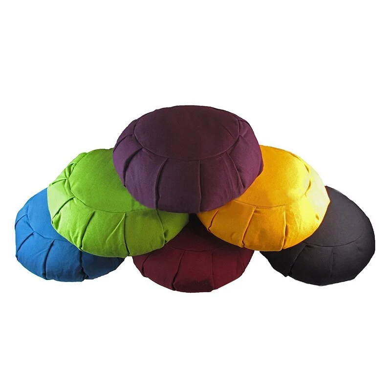 Coussin de Méditation Zafu en Sarrasin pour Yoga