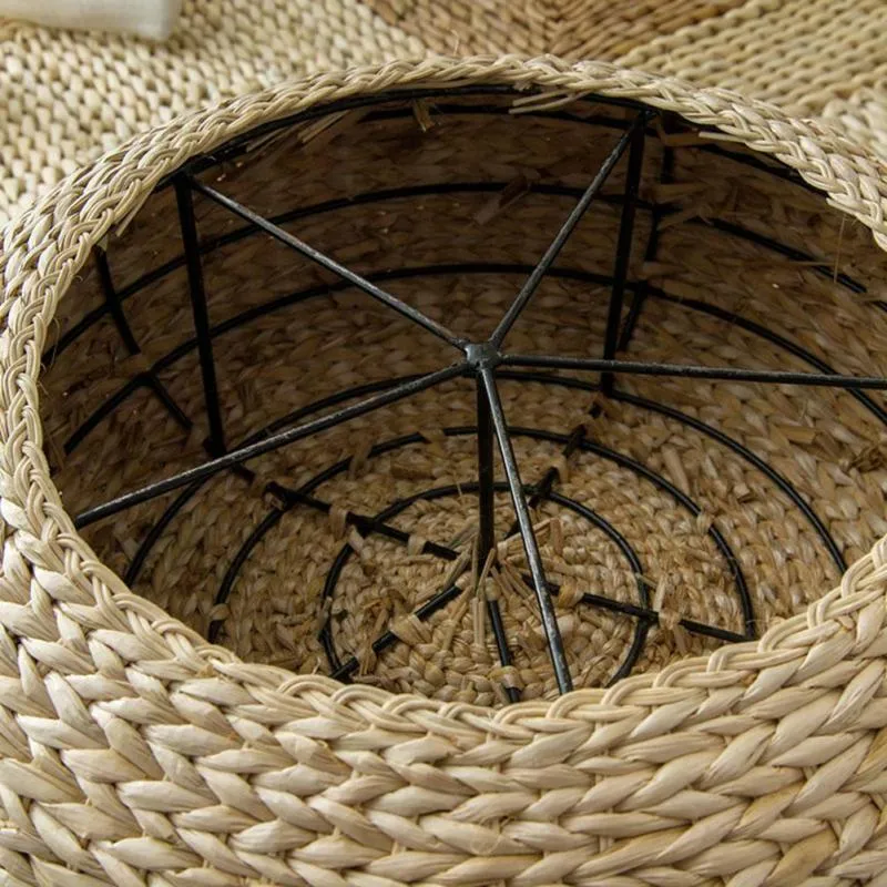 Coussin de Méditation en Paille Naturelle