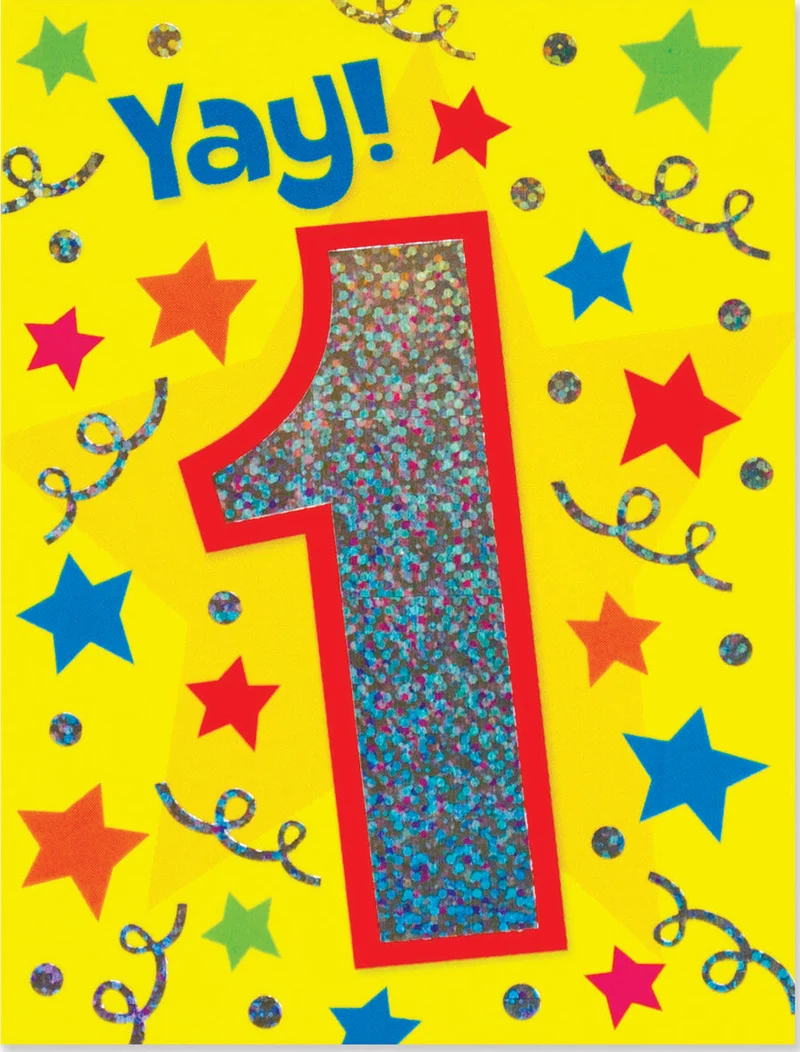 FOIL: AGE 1 ENCLOSURE CARD