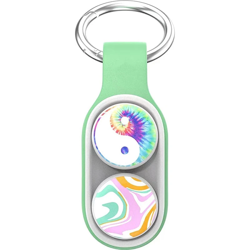 Jouet Antistress orange Magnétique PopFidget Spinner