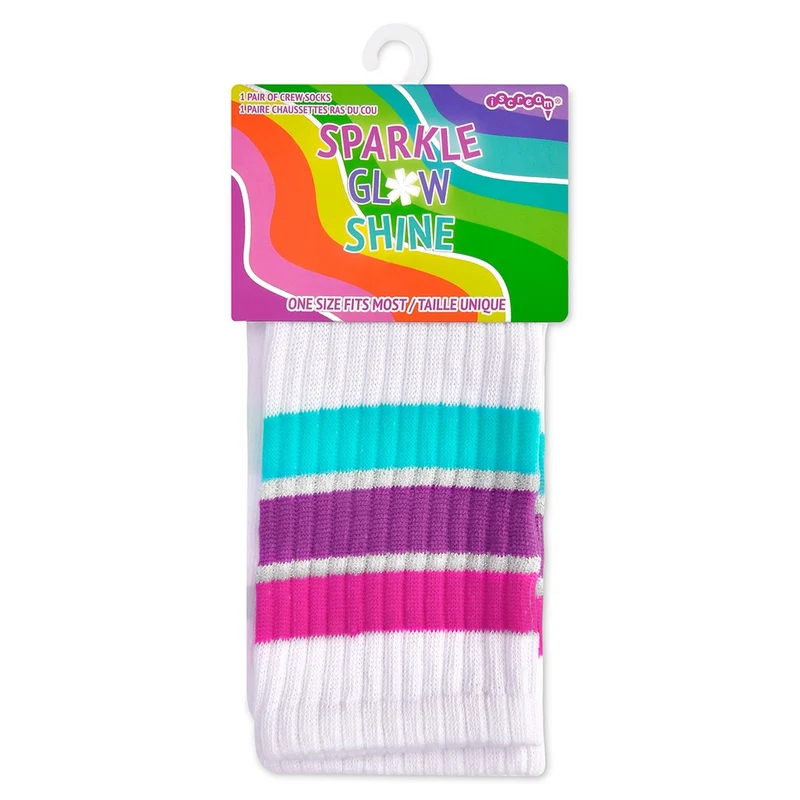 Sparkle Glow Shine Socks