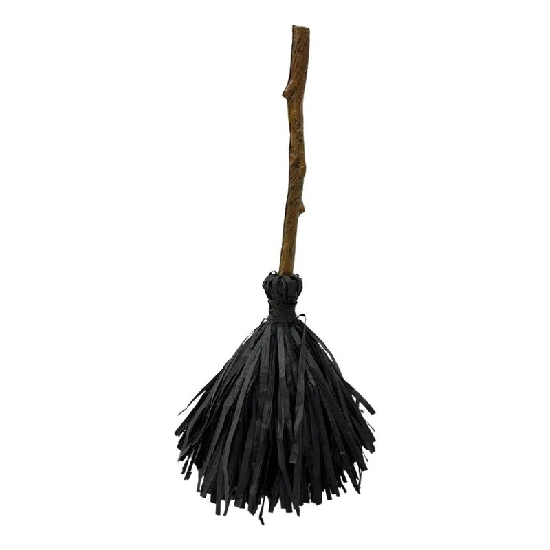 Animated Witch Broom, 25 Inches, 1 Count