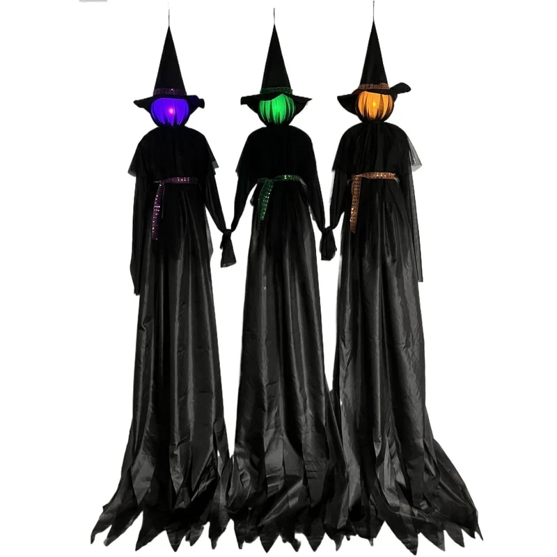 Light-Up Witch Hanging Decoration, 84 Inches, Assortment, 1 Count