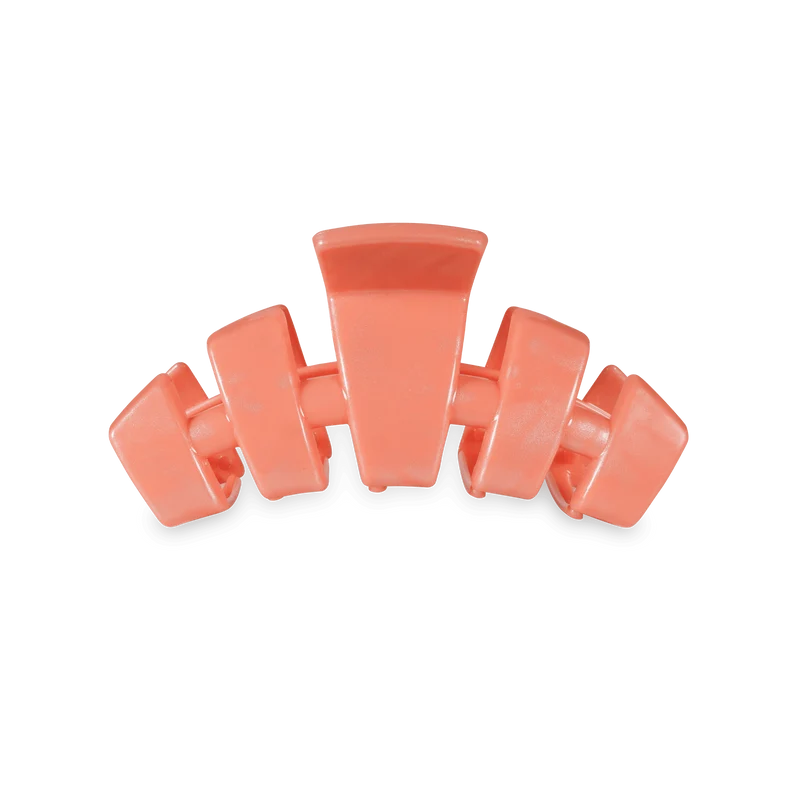 TELETIES Classic Dreamsicle Small Claw Clip Orange