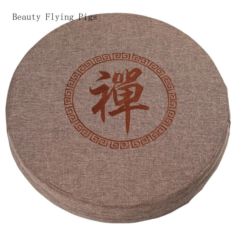 Coussin de Méditation Tatami Rond