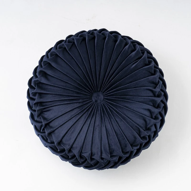 Coussin en Velours en Forme de Citrouille