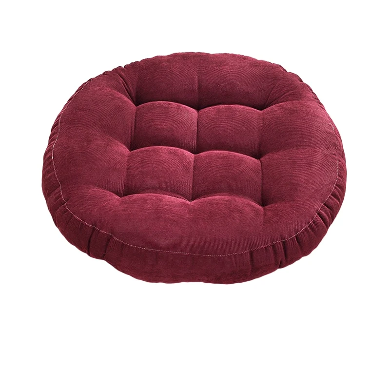 Coussin Rond de Méditation Inyahome Épais et Rembourré