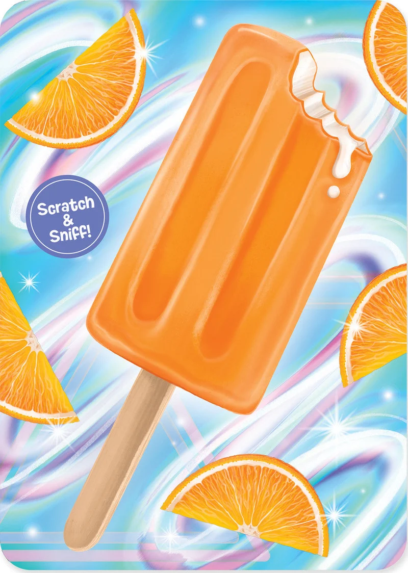 BIRTHDAY CARD: ORANGECICLE SCRATCH & SNIFF