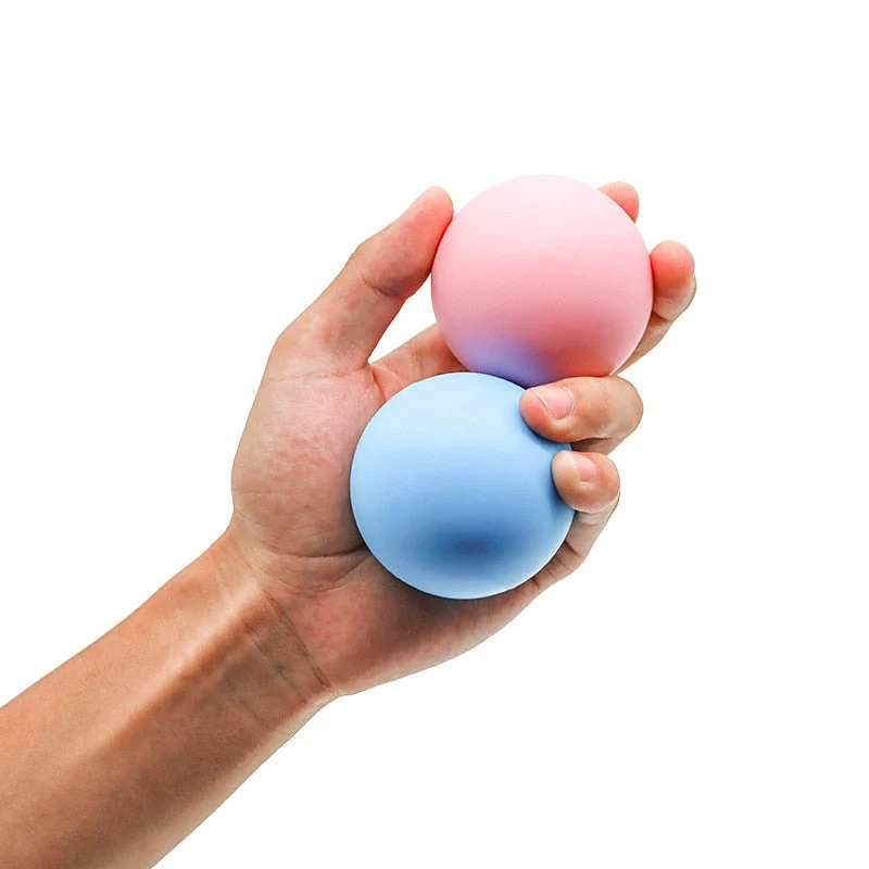 Balle solide antistress Yoga turquoise