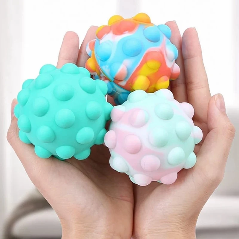 Balle antistress colorés 3D Pop It