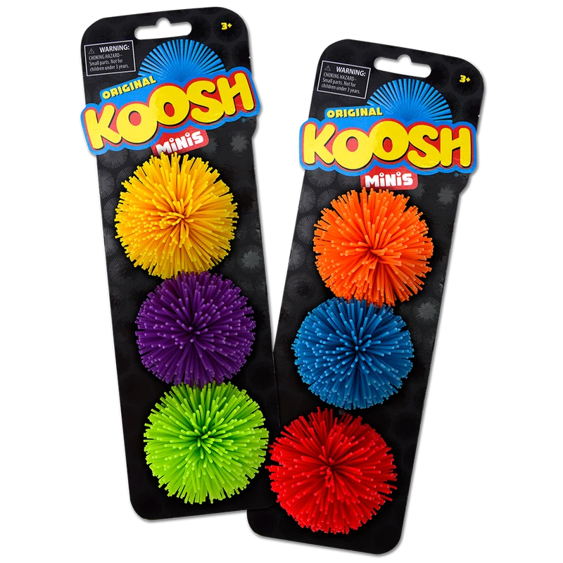 Koosh Minis 3-Pack Sensory Balls 1.5 Inch