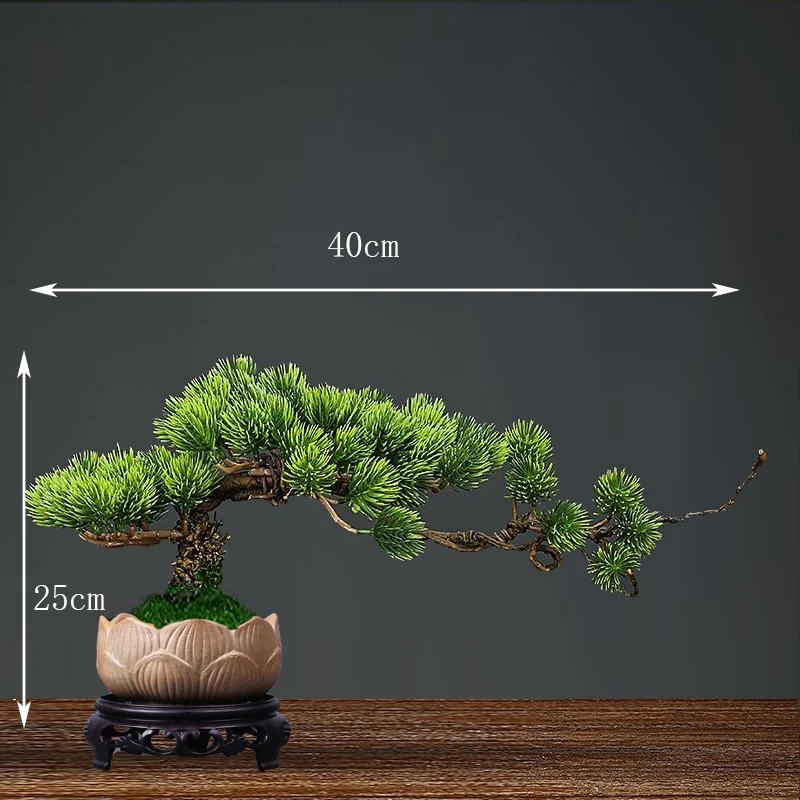 Bonsaï artificiel en pot pour décoration