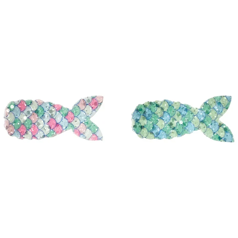 Mermaid Hair Don't Care Hair Clips Set