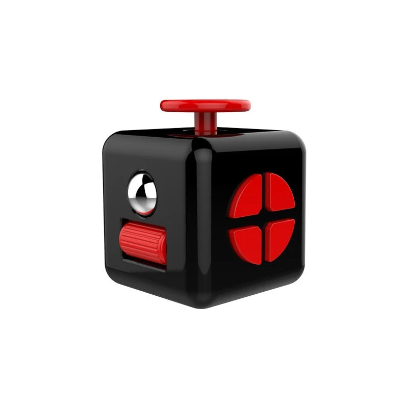 Cube Antistress Multiboutons Fingertoy vert