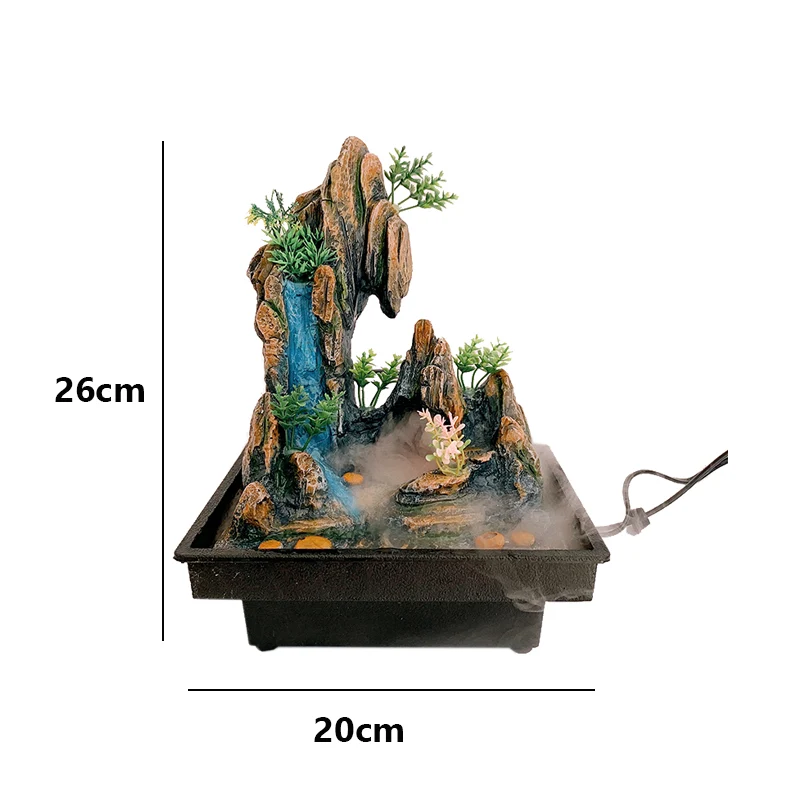 Fontaine zen paysage