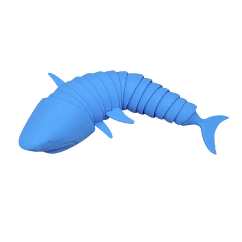 Jouet porte clef requin tricolores
