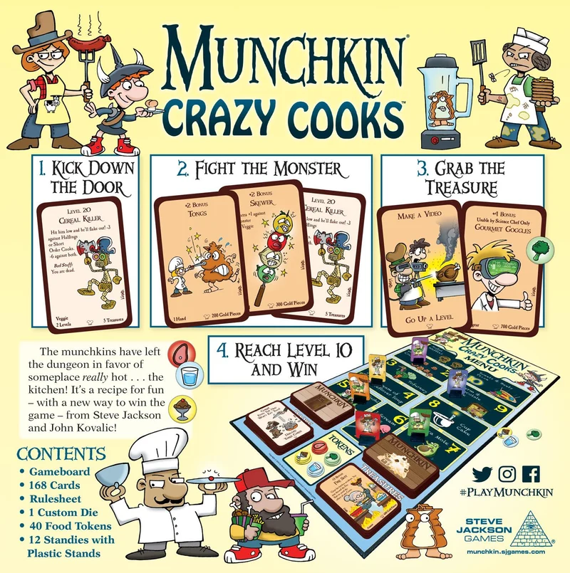 Munchkin Crazy Cooks