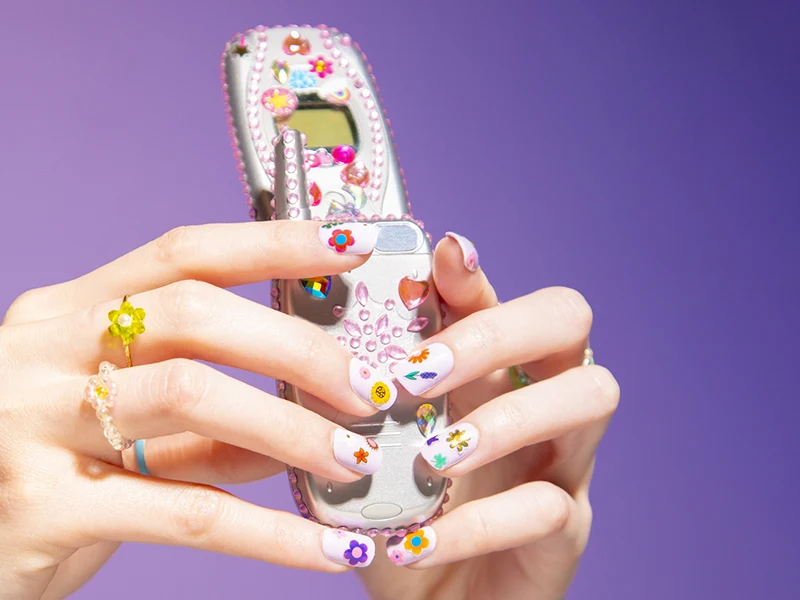 Stickers Nail art - Flower - 120 stickers décoratifs pour ongles