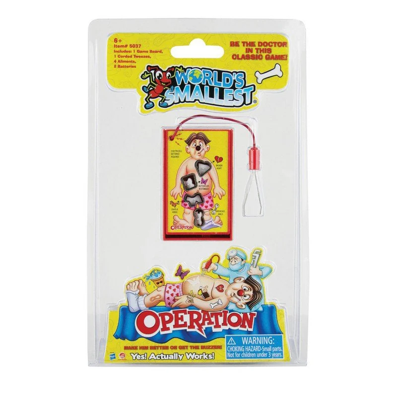 World's Smallest Operation Game
