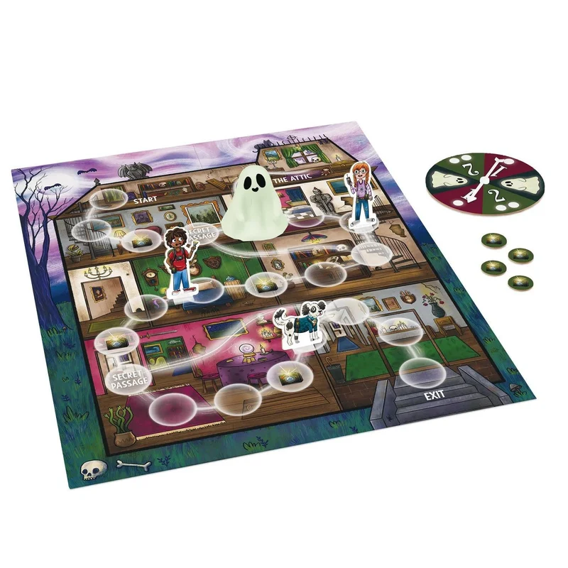 Ghost in the Attic Cooperative Board Game
