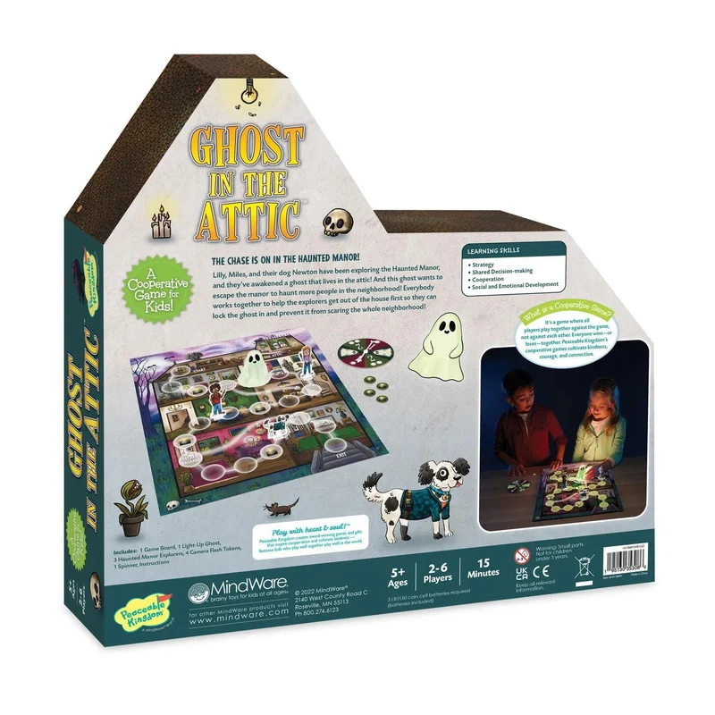 Ghost in the Attic Cooperative Board Game
