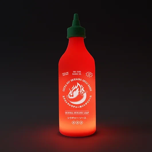 Chilli Sauce Bottle Squeezy Lamp
