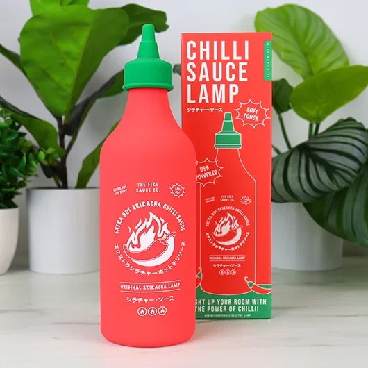 Chilli Sauce Bottle Squeezy Lamp
