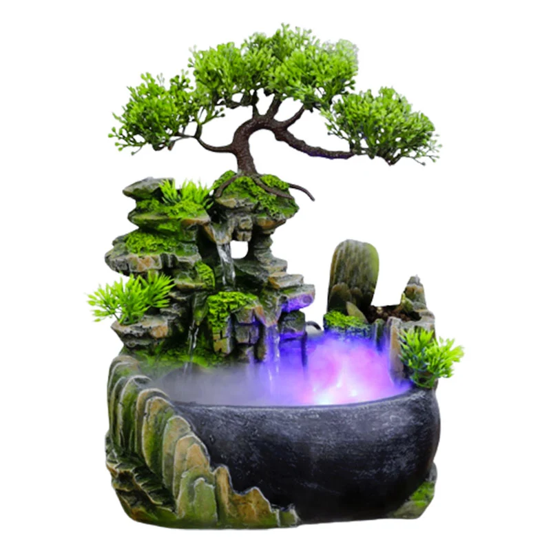 Fontaine jardin zen