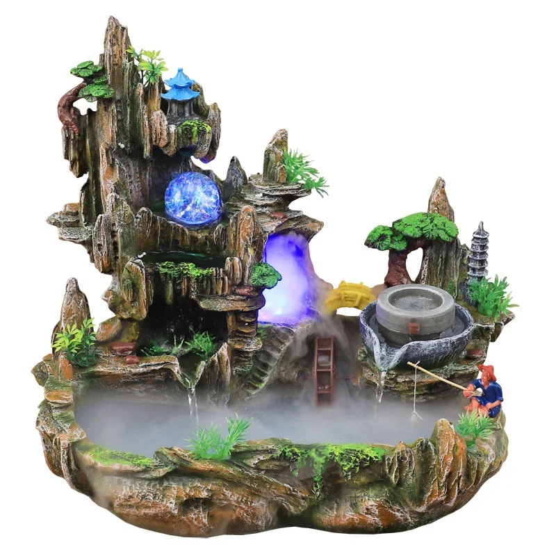 Fontaine Feng Shui et humidificateur