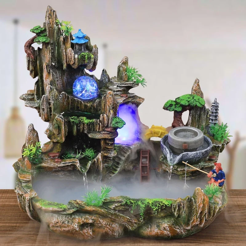 Fontaine Feng Shui et humidificateur