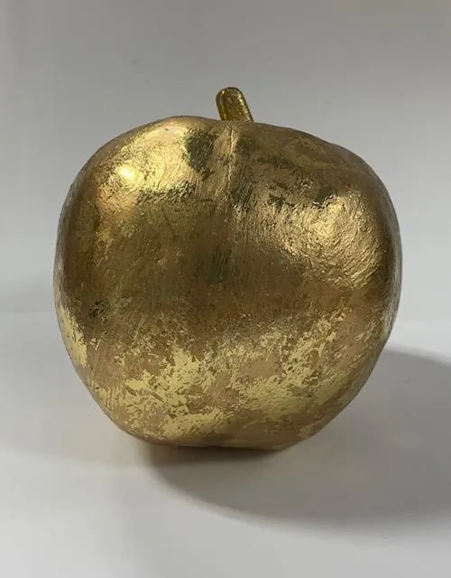 Golden Apple Decoration / Décoration Pomme Dorée