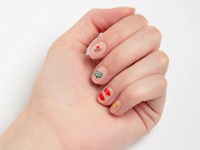 Stickers nail art collection OMY - Paris -