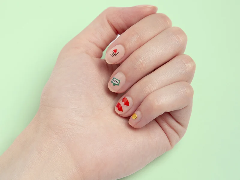 Stickers nail art collection OMY - Paris -