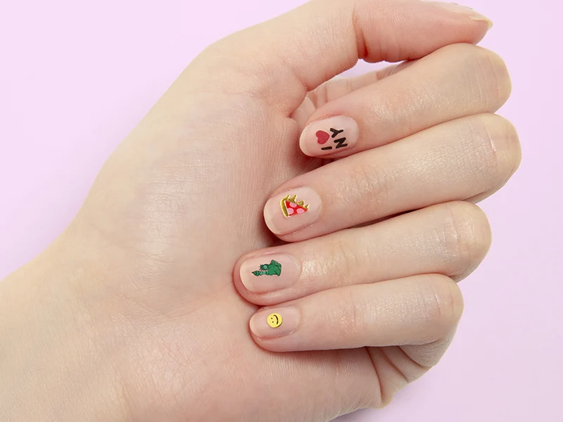 Stickers Nail art - NYC collection street fashion par OMY
