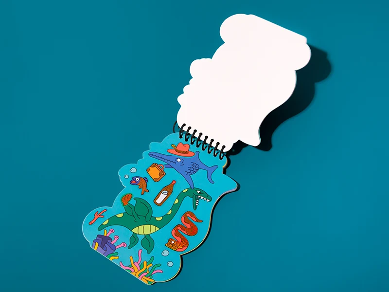 Carnet d'activité stickers - Dino de OMY