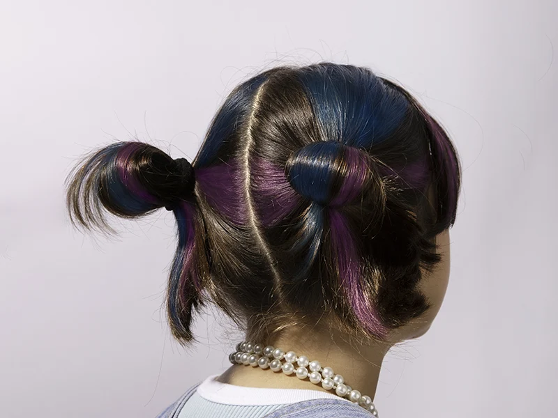 Craies de cheveux temporaires 6 couleurs - OMY