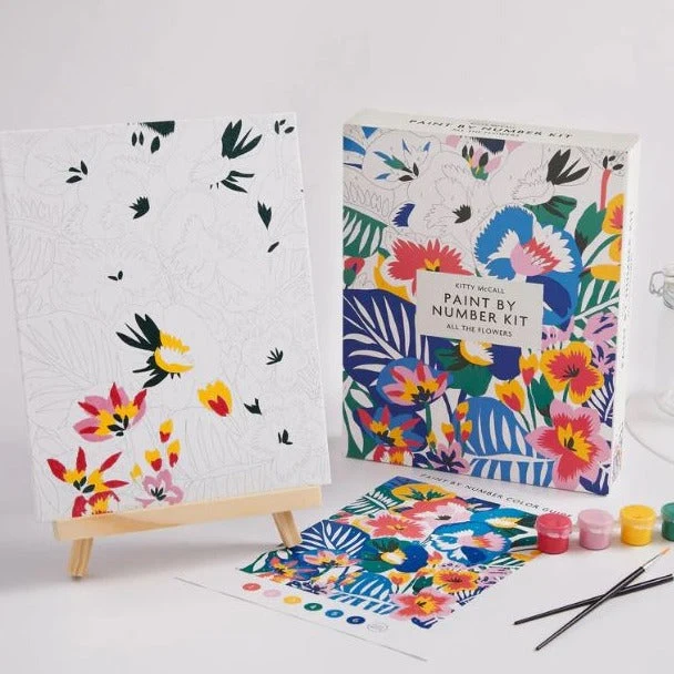 Paint by Number Kitty McCall All the Flowers