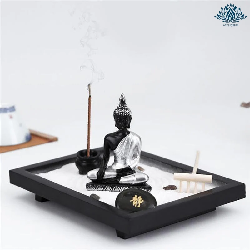 Jardin zen intérieur miniature