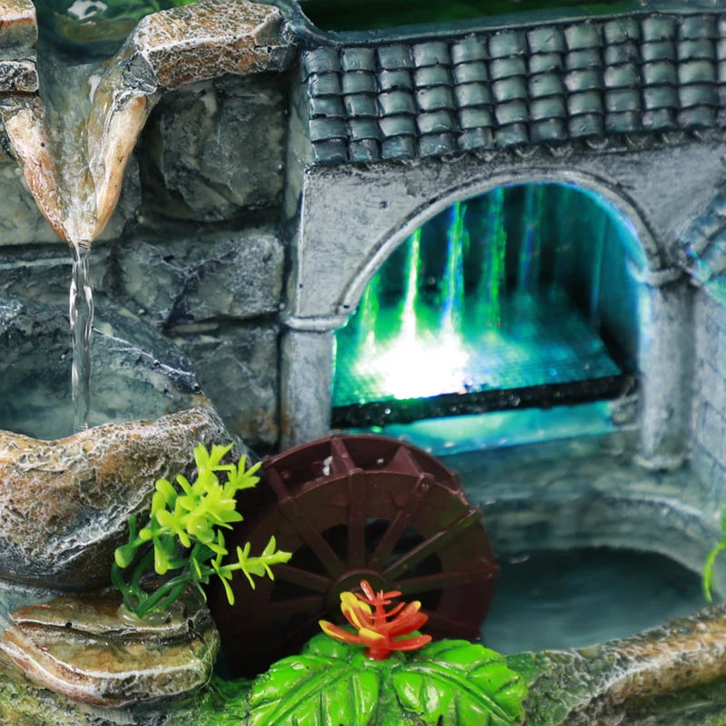 Fontaine d'intérieur en résine