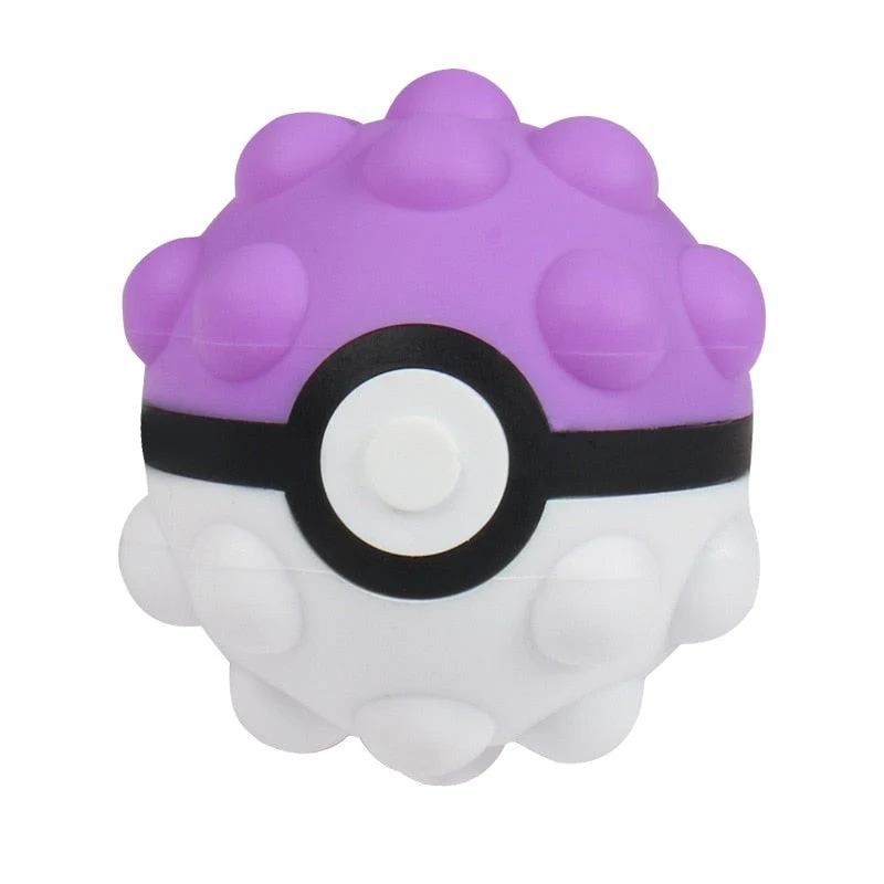 Balle antistress 3D pokémon pop-it bleu