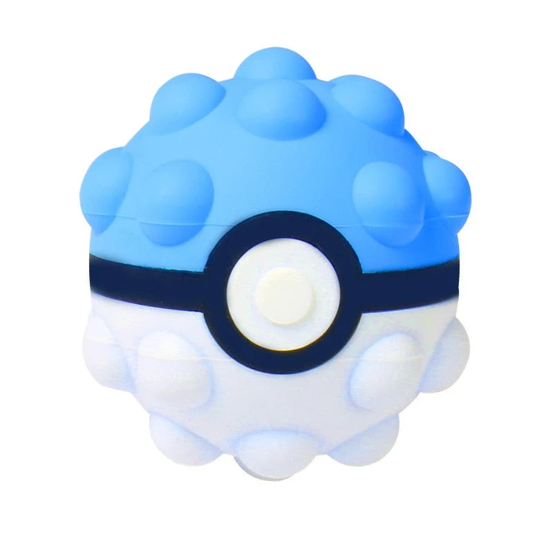Balle antistress 3D pokémon pop-it rouge
