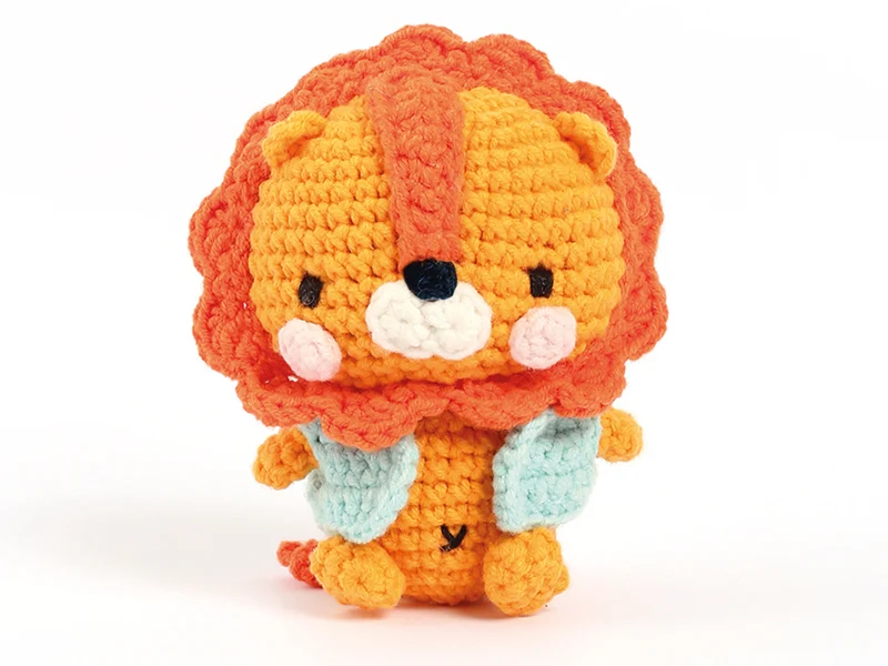 Kit Minigurumi - Kazuo le lion 10 cm - Graine Créative
